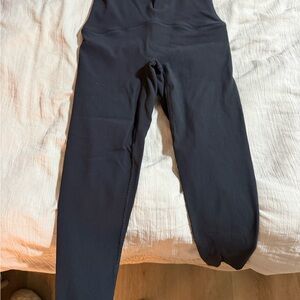 SPANX ribbed black booty boost 7/8 Leggings